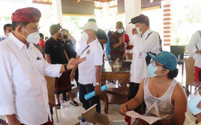 podiumnews.com-Buleleng Mulai Vaksinasi untuk DTW dari Pemuteran